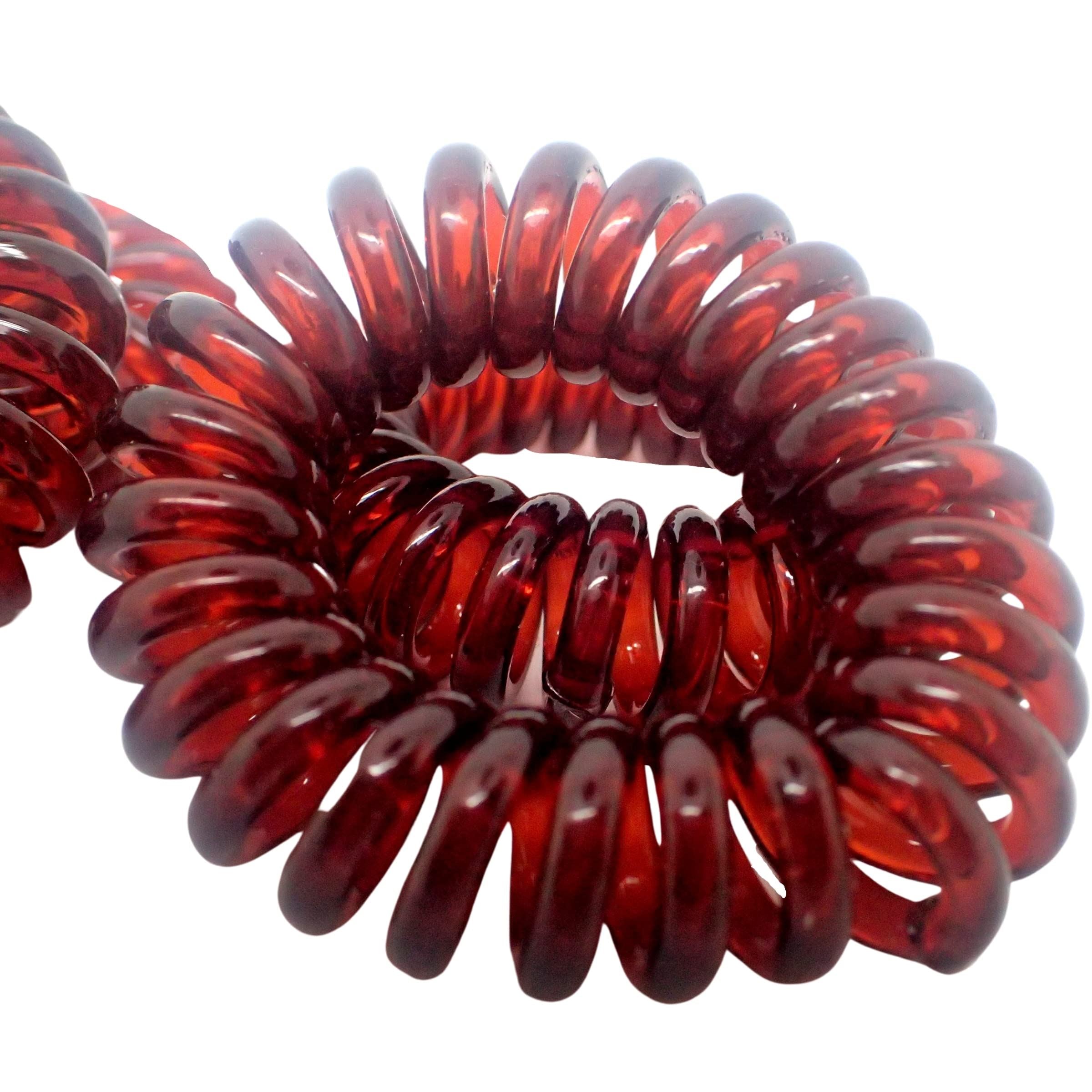 Spiral Hair Ties for Girls and Women, Hair Accessories for Girls, Hair Bobbles, Hair Elastics, Hair Bands for Women, Hair Scrunchies, Elastic Bands for Hair